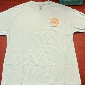 Margaritaville Graphic Tee L Teal Green Short Sleeve